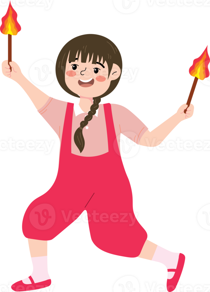 Christmas and New Year Festivities with Torchlight png
