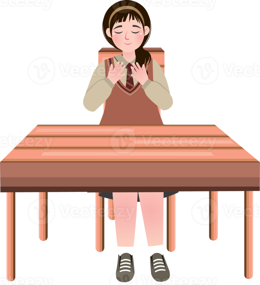 Korean Student Illustration png