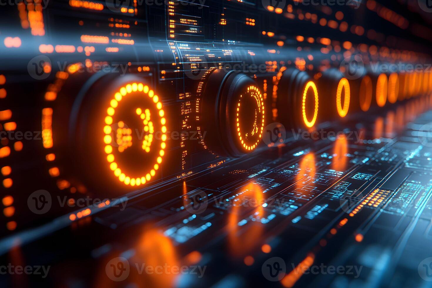 Futuristic Data Processing and Network Technology Design for Digital Spaces photo