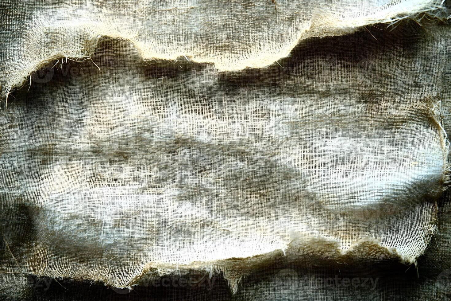 Weathered Burlap Texture for Rustic Design and Craft Projects photo