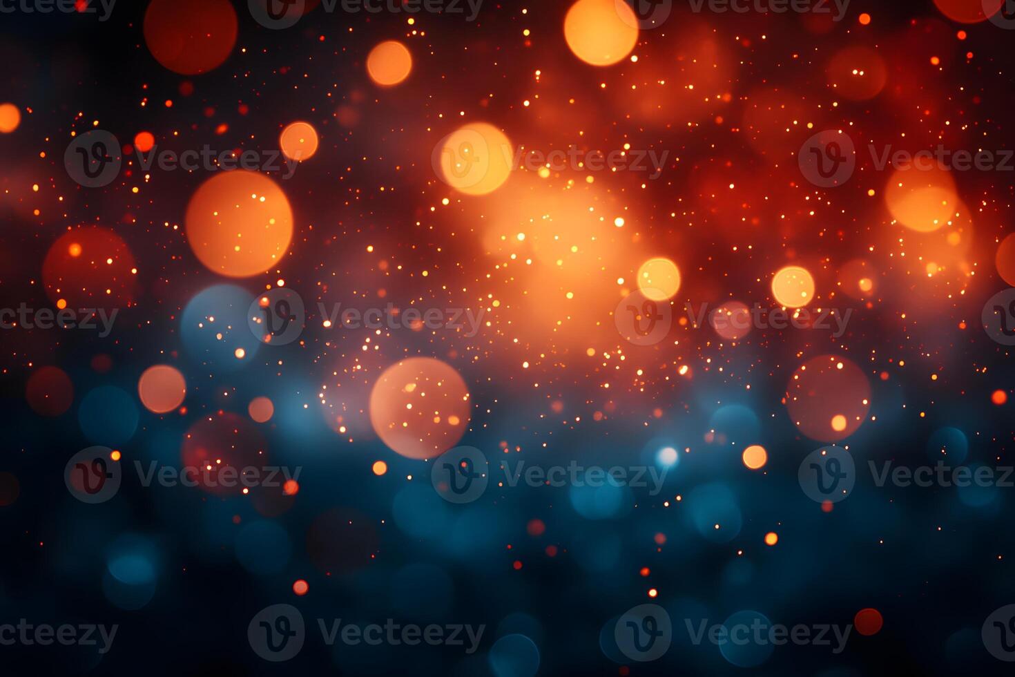 Vibrant Abstract Bokeh Light Sparkle for Backgrounds and Designs photo