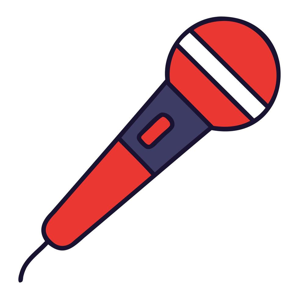 Professional Microphone Graphics vector