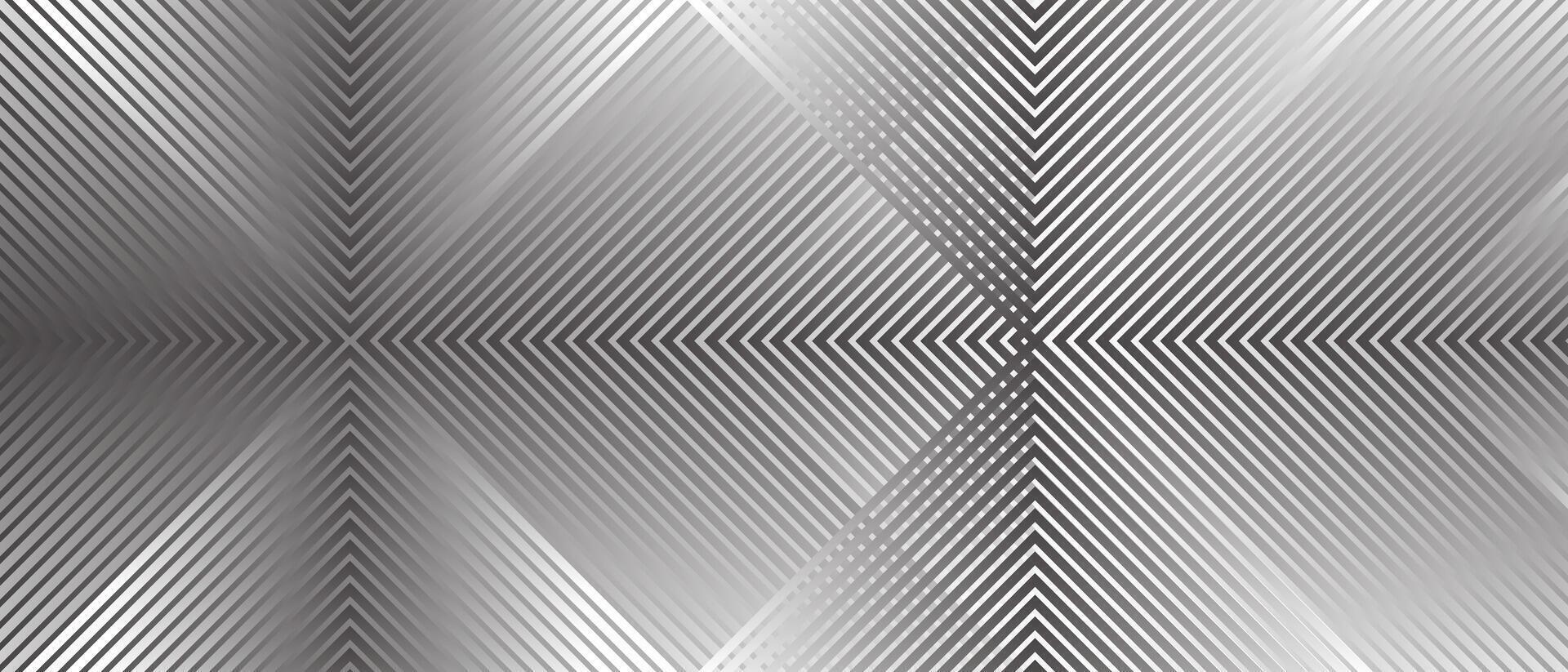 Silver background with diagonal lines. Minimal geometric pattern. vector