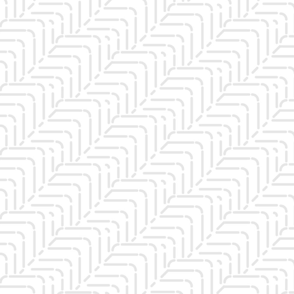 Abstract geometric pattern with stripes, lines. Seamless background. White and grey ornament. Simple lattice graphic design vector