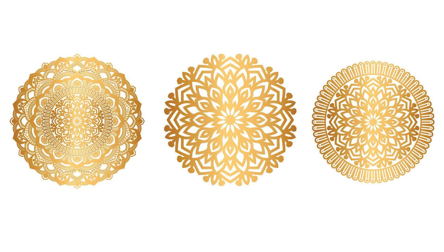 Luxury golden invitation wedding card background vector