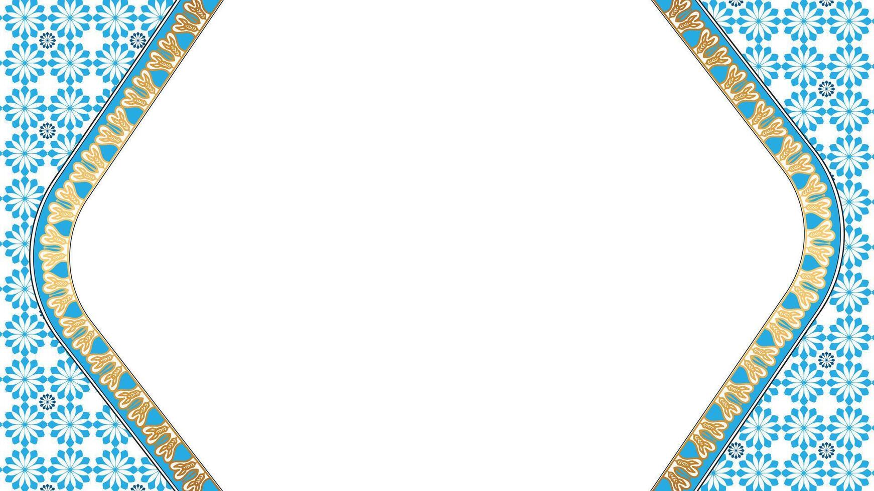 Ramadan ramadhan green frame eid jumma mubarak shab e barat background vector