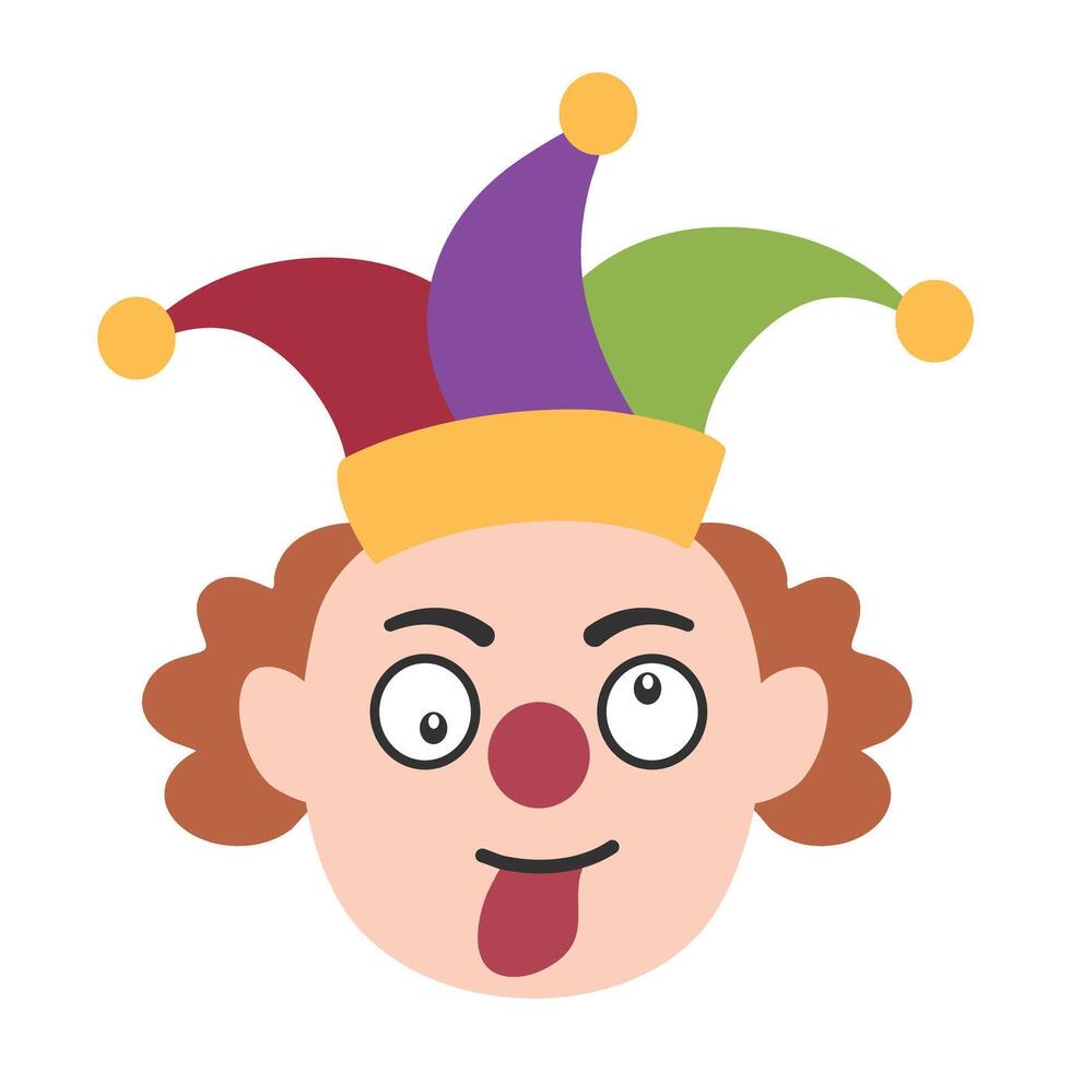 funny april fool day prank illustration vector