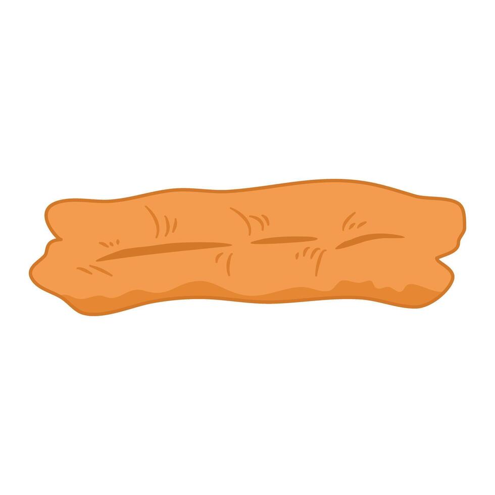 patongo chinese fried curler cakue vector