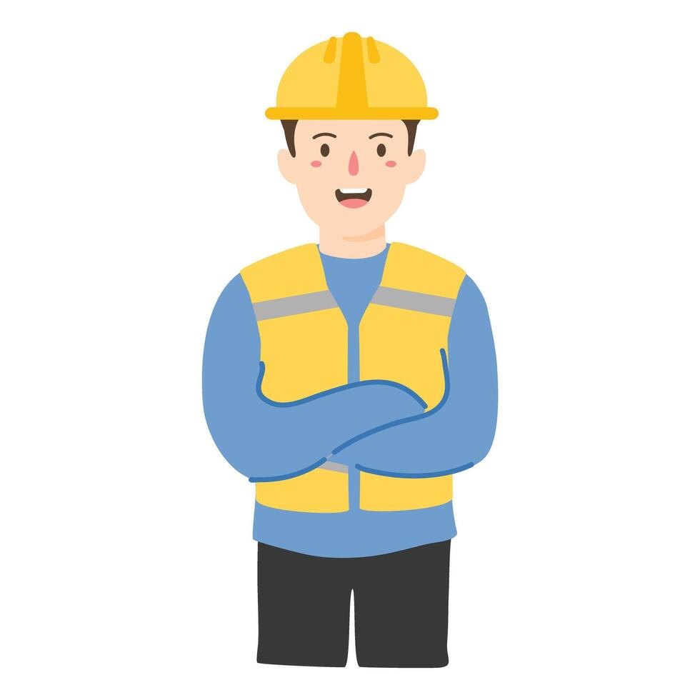 electrical engineer, Industry Safety The people worker vector