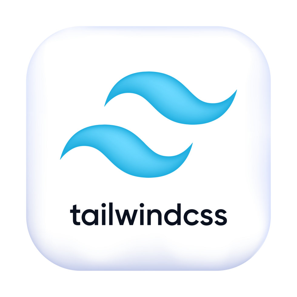 Tailwind CSS Logo Rounded png