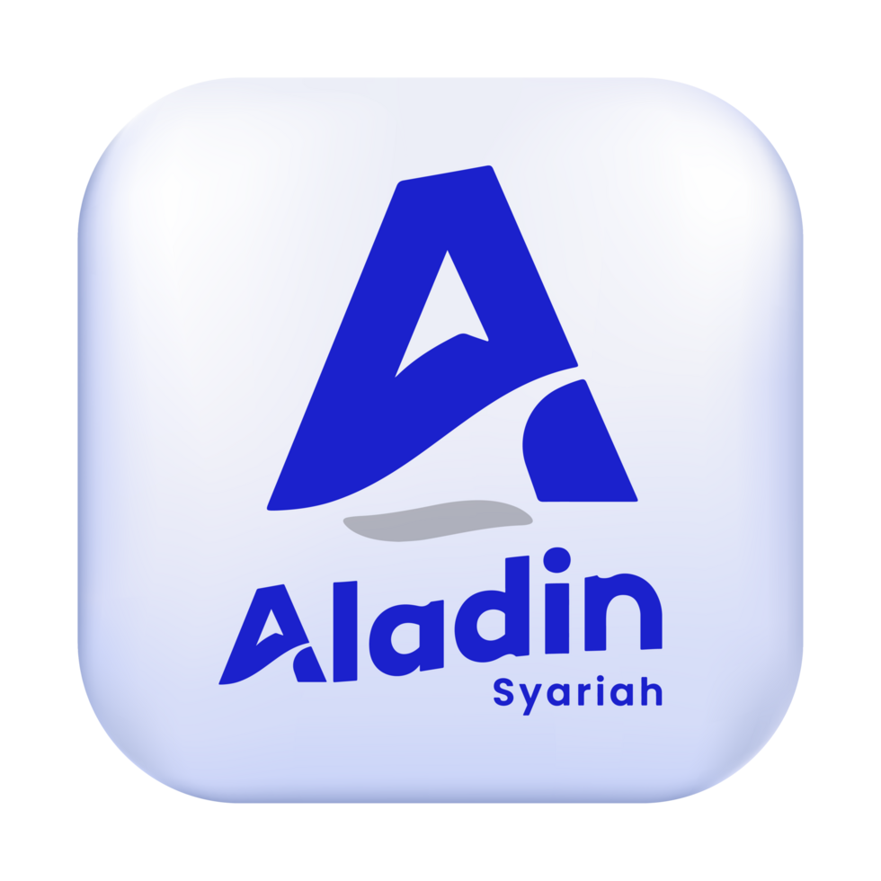 Bank Aladin Syariah Square Rounded Logo Transparent Without Background png