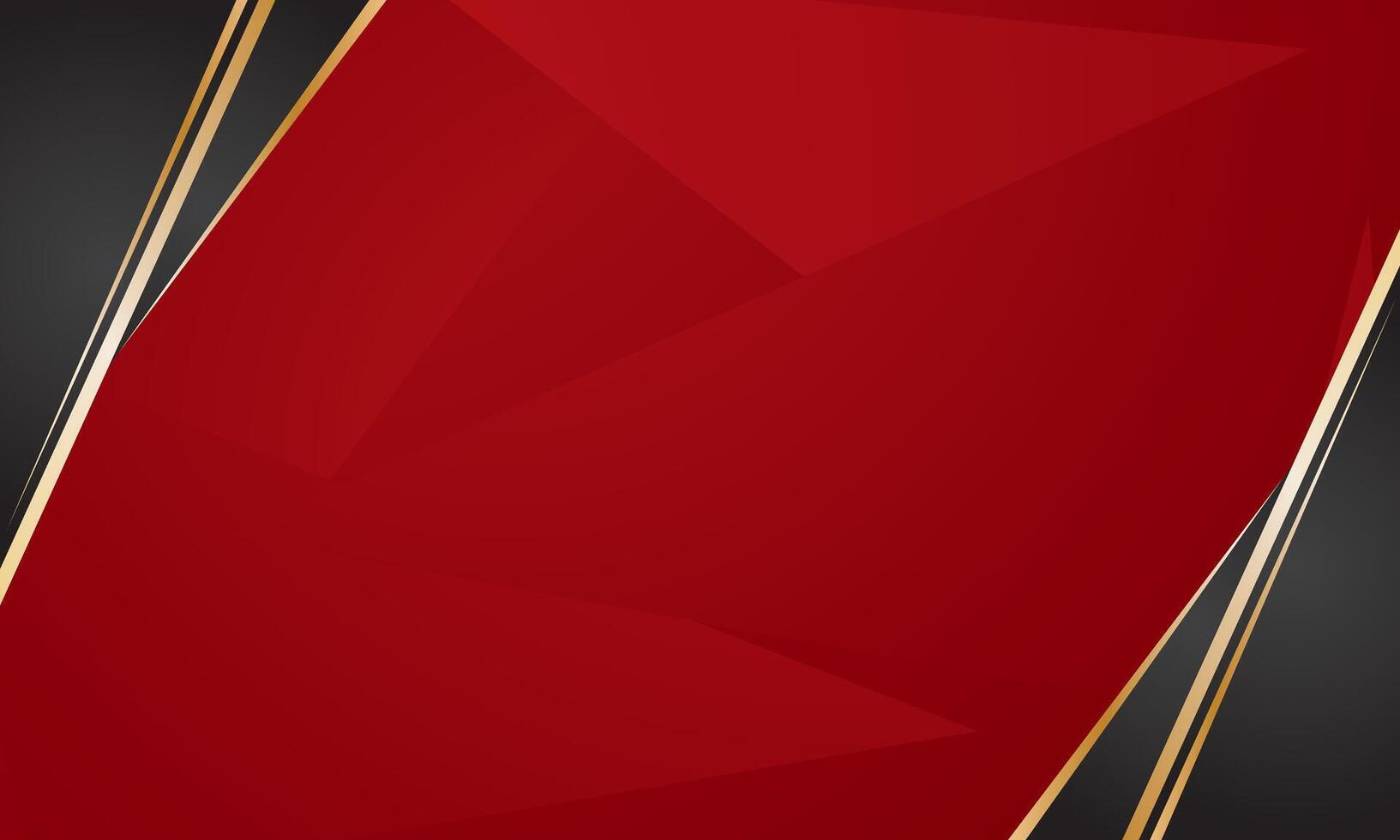 Red black background with abstract geometry, perfect for luxury certificate vector