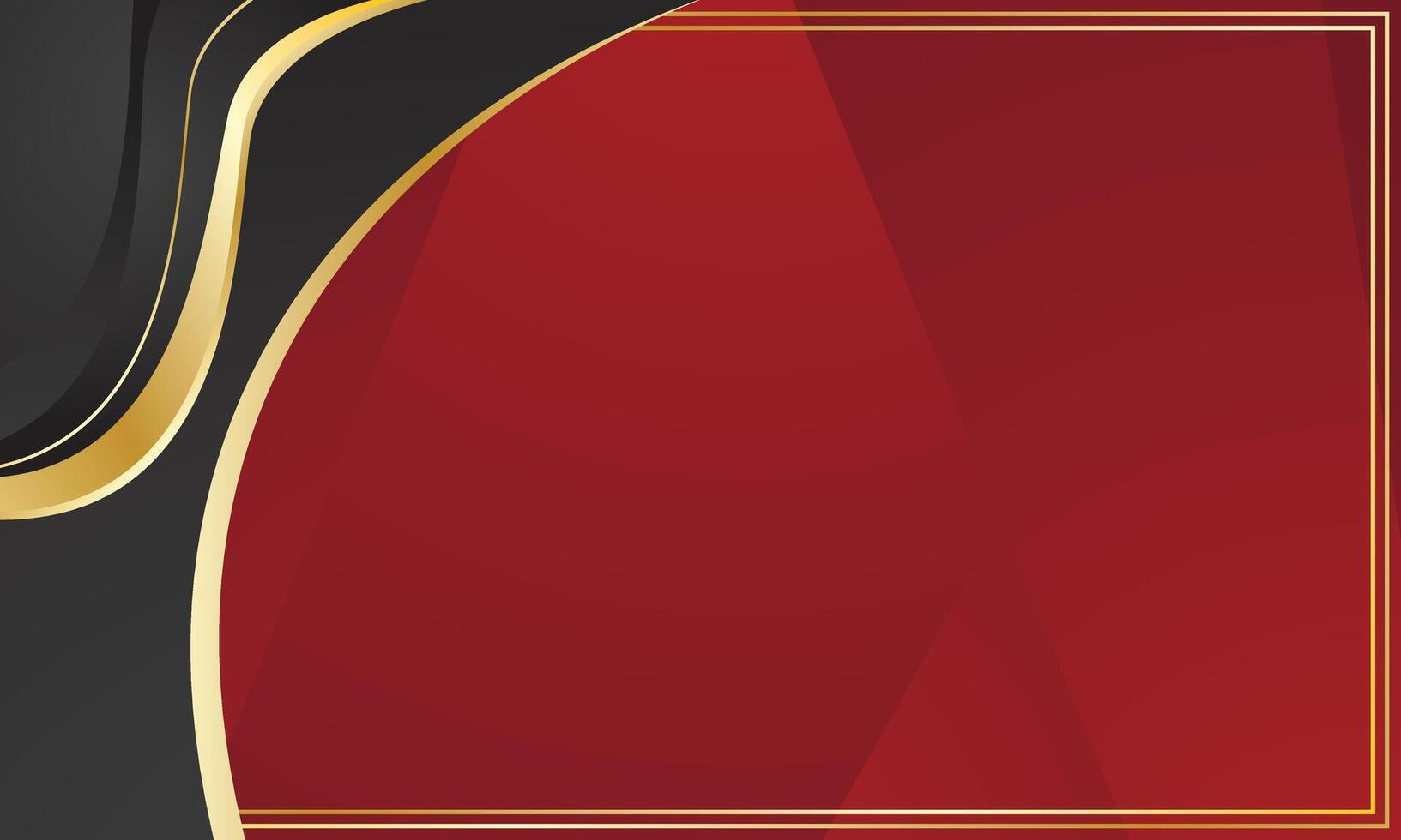 Abstract gold black background design for award certificate vector