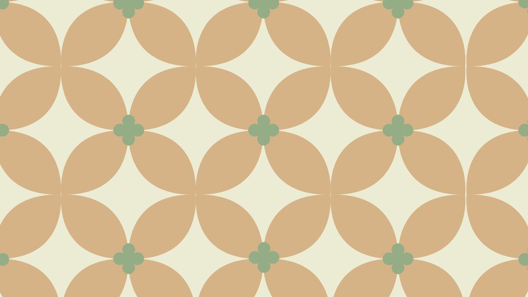Beige square tile background vector