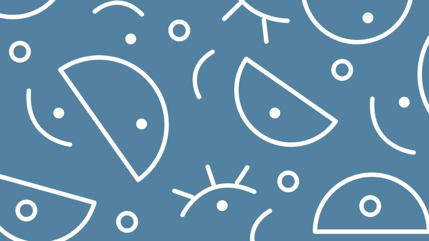 Half circle geometric abstract background vector