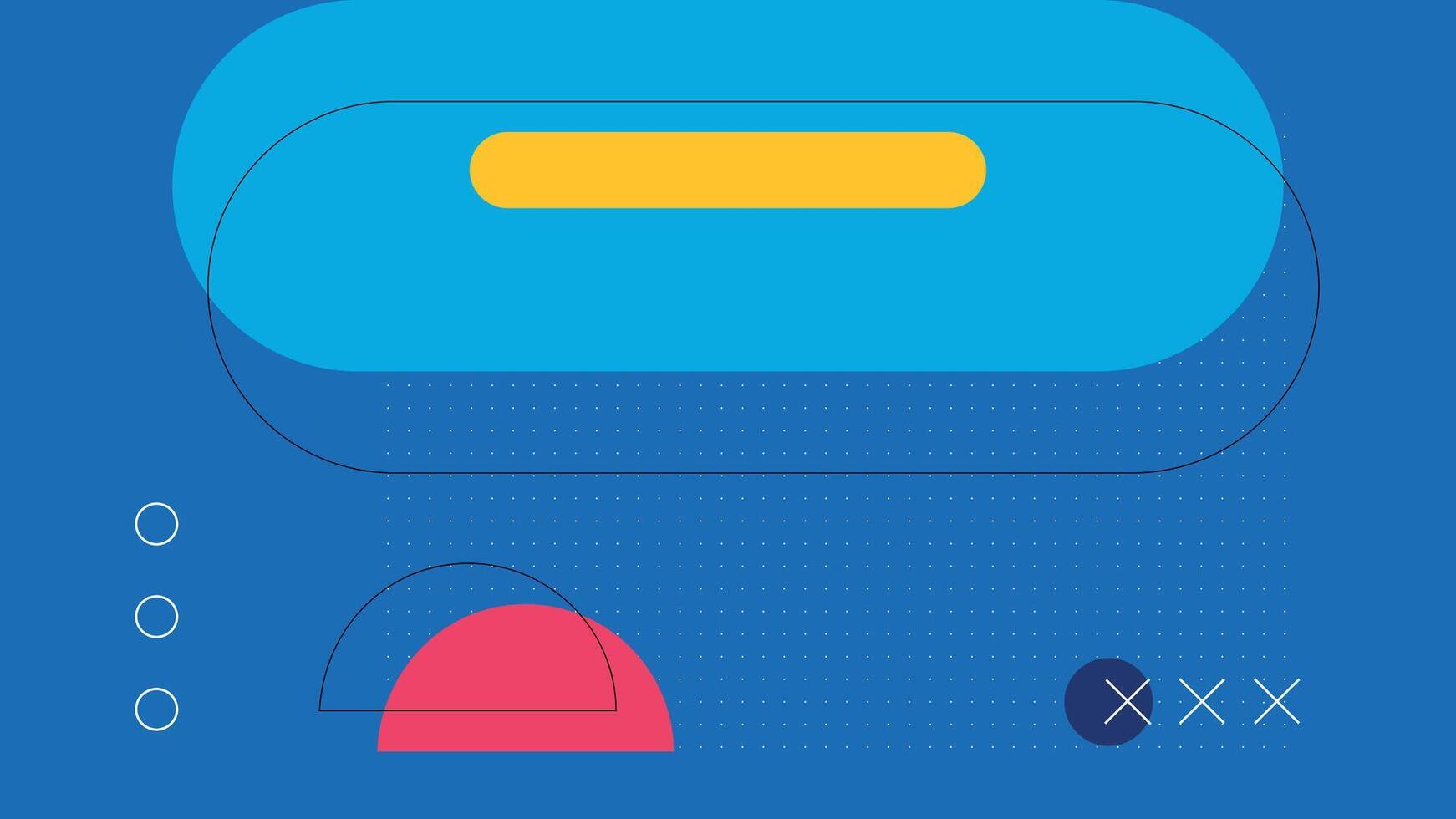 Bold Tech Style Illustration Background vector
