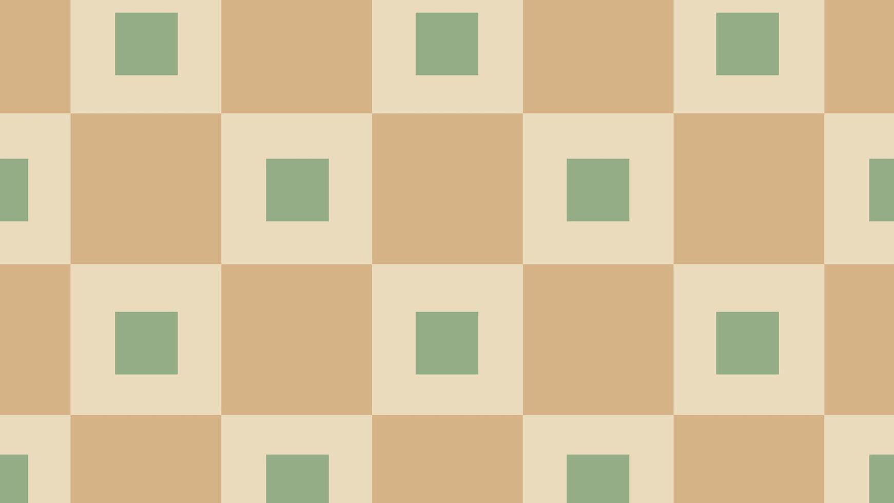 Retro circle tile background vector