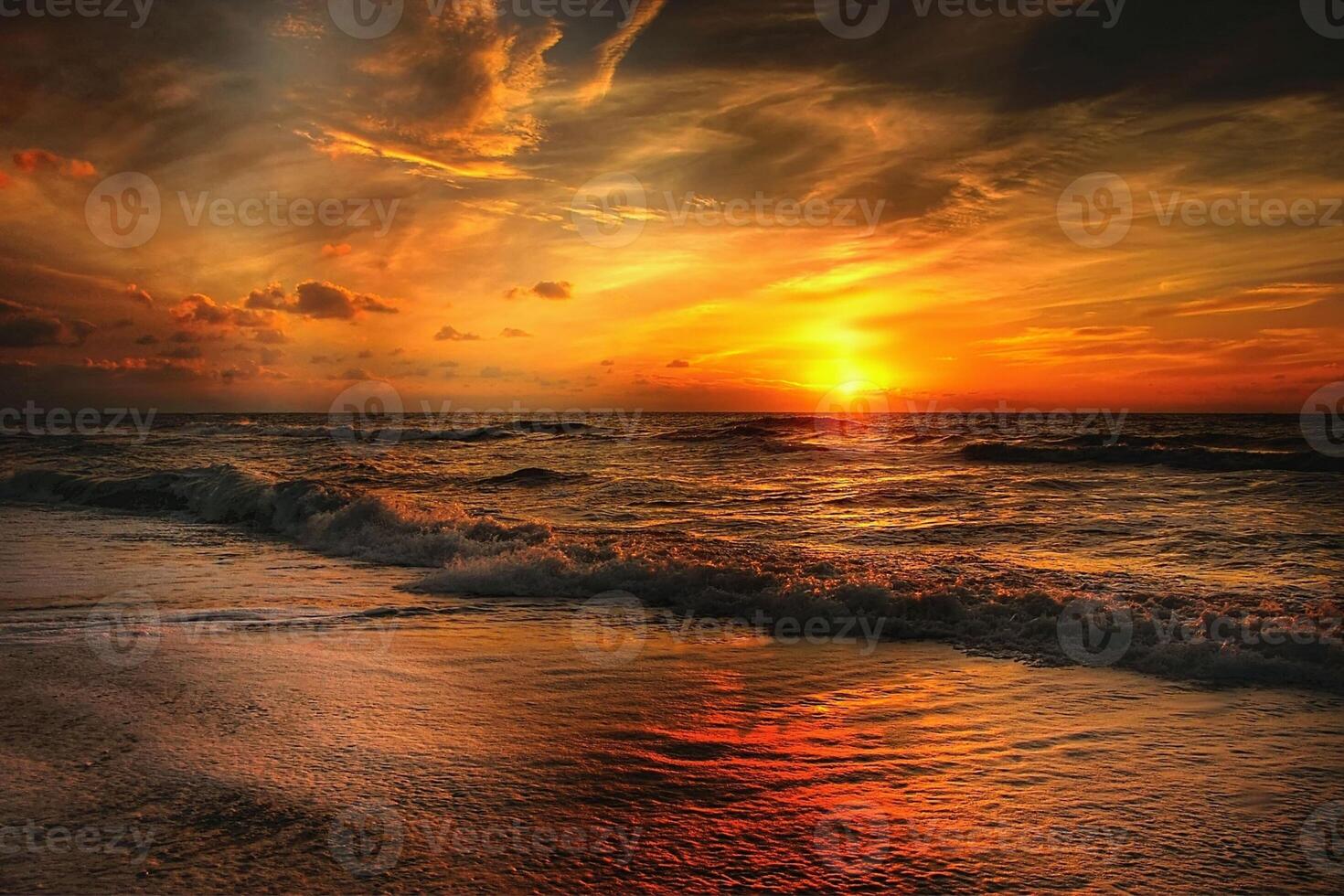 Burning Haze The Passion of a Sunset Sky photo