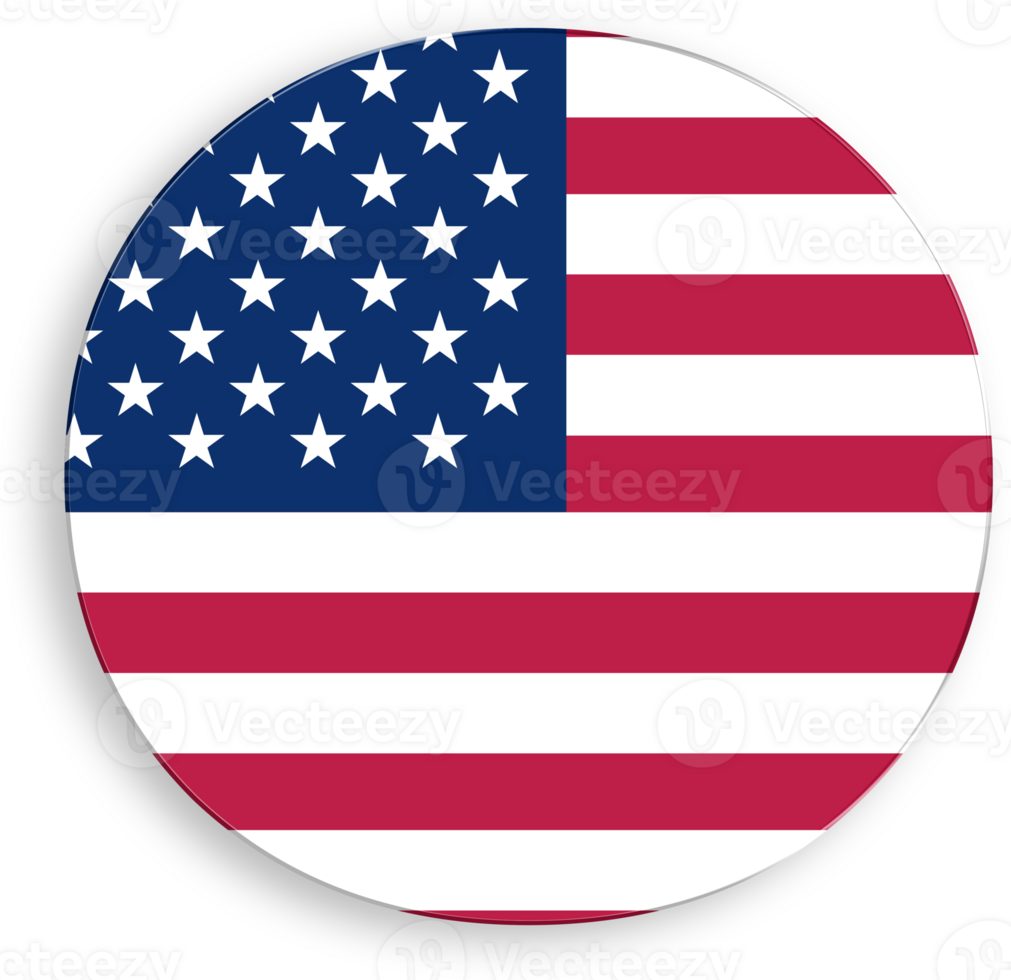 American Flag Period Dot 4th of July USA Independence Day Veterans Day png