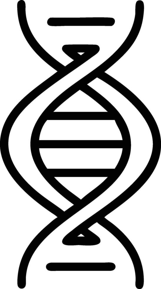 Dna helix strand genetic molecule biology structure vector