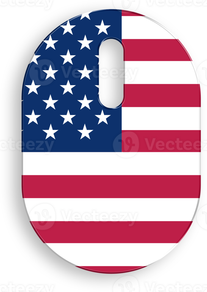 American Flag Pointer Icon 4th of July USA Independence Day Veterans Day png