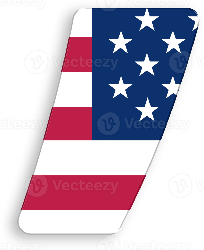 American Flag Comma 4th of July USA Independence Day Veterans Day png