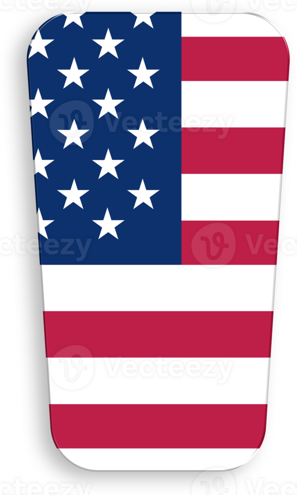 American Flag Apostrophe 4th of July USA Independence Day Veterans Day png
