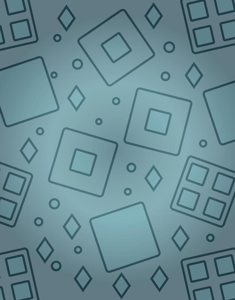 Geometric Diamond Pattern in Blue Tones vector