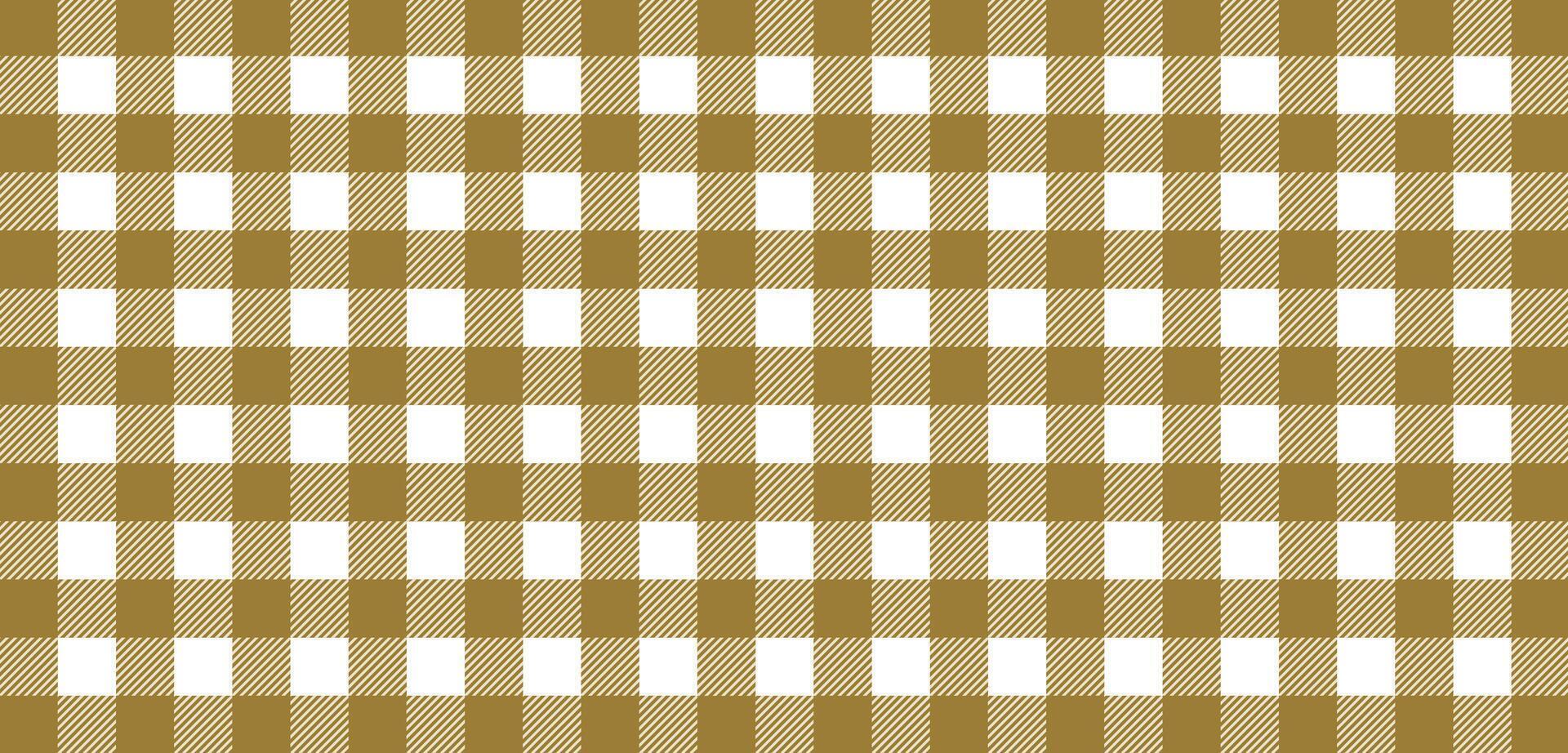 Gingham pattern icon, seamless textile texture with square checkered design, vintage woven fabric style for clothing, decoration, picnic blanket. vector