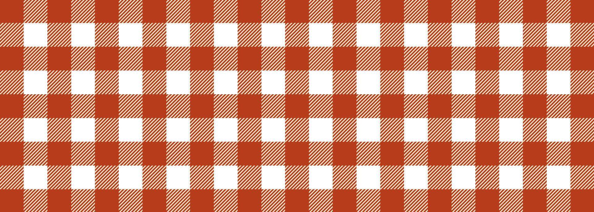 Gingham pattern icon, seamless textile texture with square checkered design, vintage woven fabric style for clothing, decoration, picnic blanket or home textile applications. vector