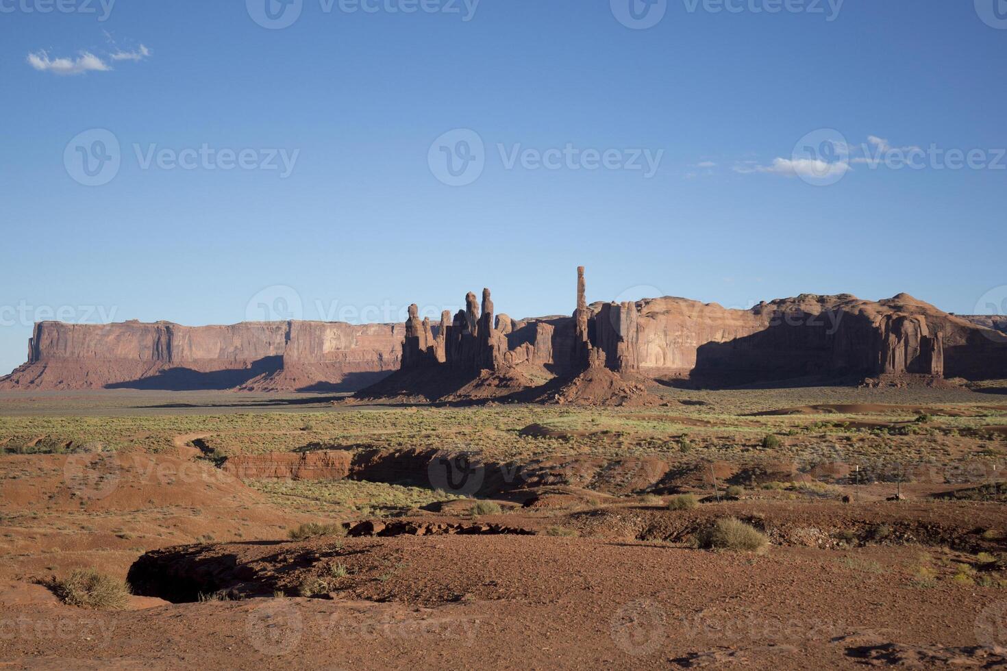 Red rocks in Monument Valley, Arizona photo