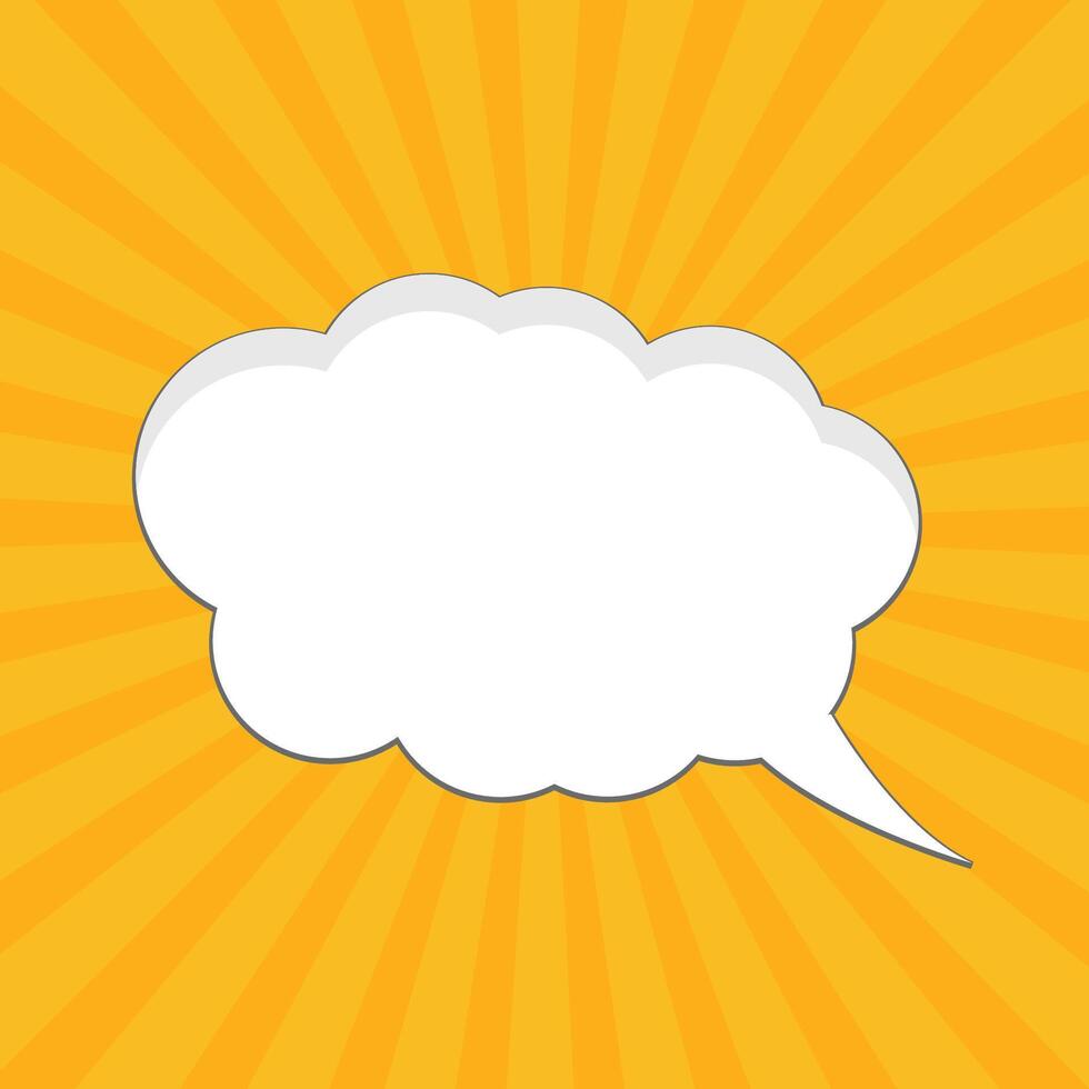 comic style design yellow color vector