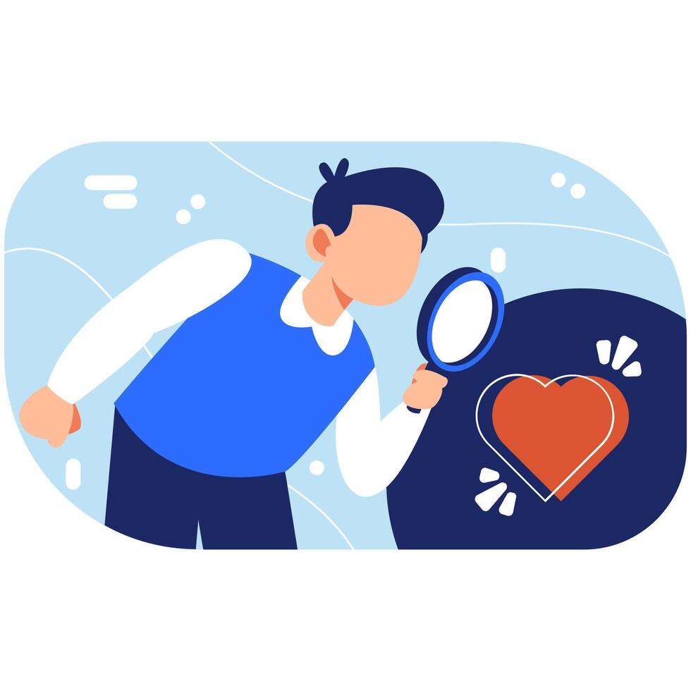 Exploring your passion with curiosity and creativity as a journey toward personal growth and fulfillment vector
