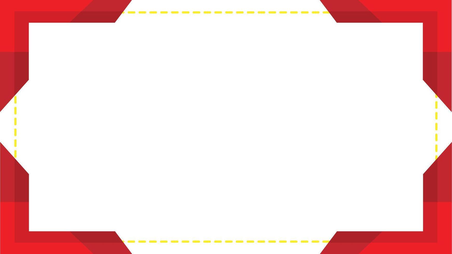 Red and gold certificate of achievement border template with luxury badge and modern line pattern. For award, business, and education needs vector