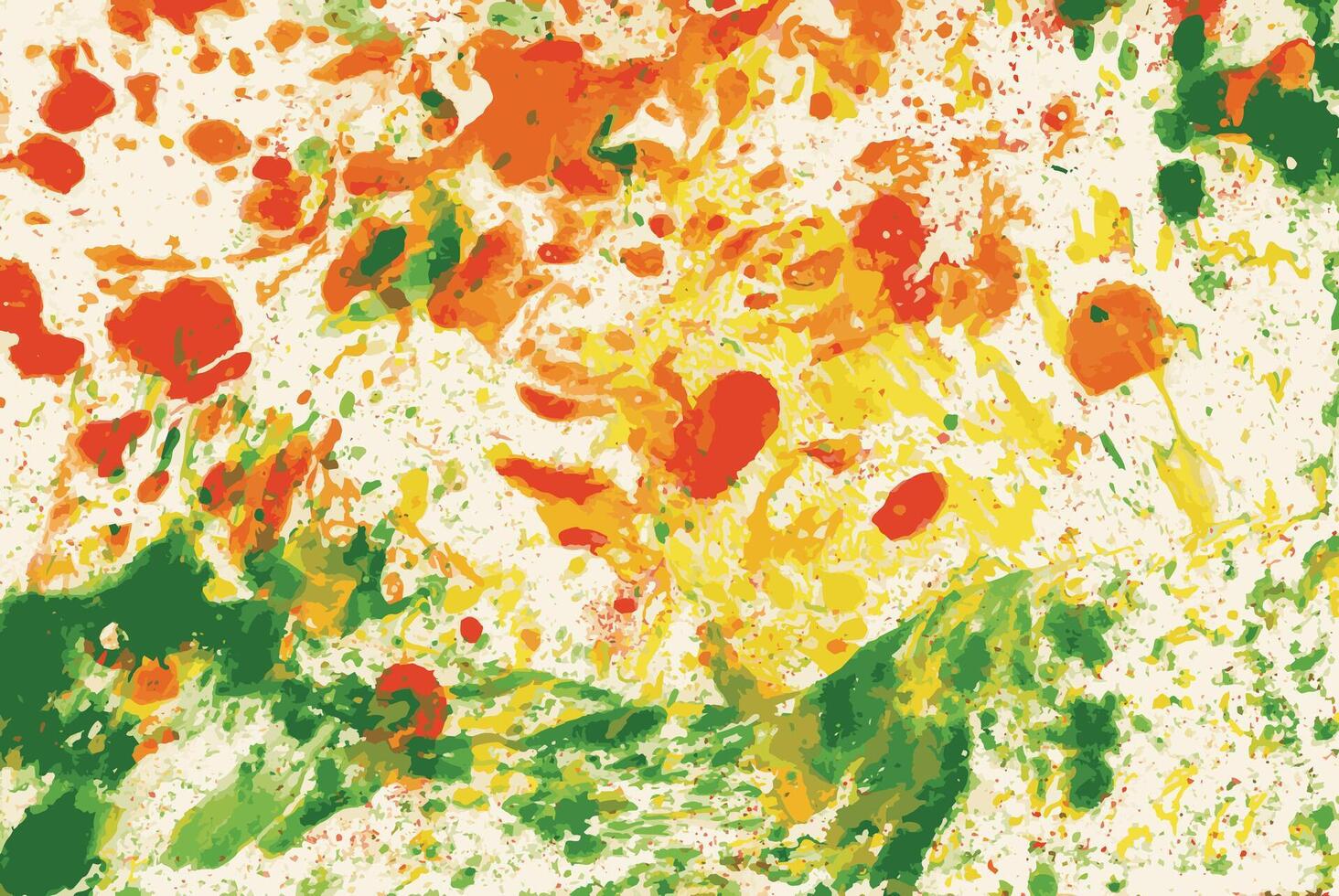 Oil color on water abstract art background design by hand painted on paper. vector