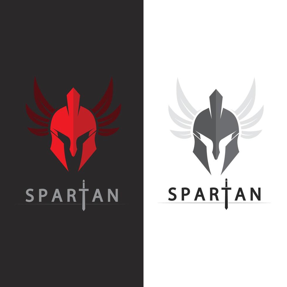 Gladiator with Sword Logo Icon Design for Historic Roman Warrior Symbol vector
