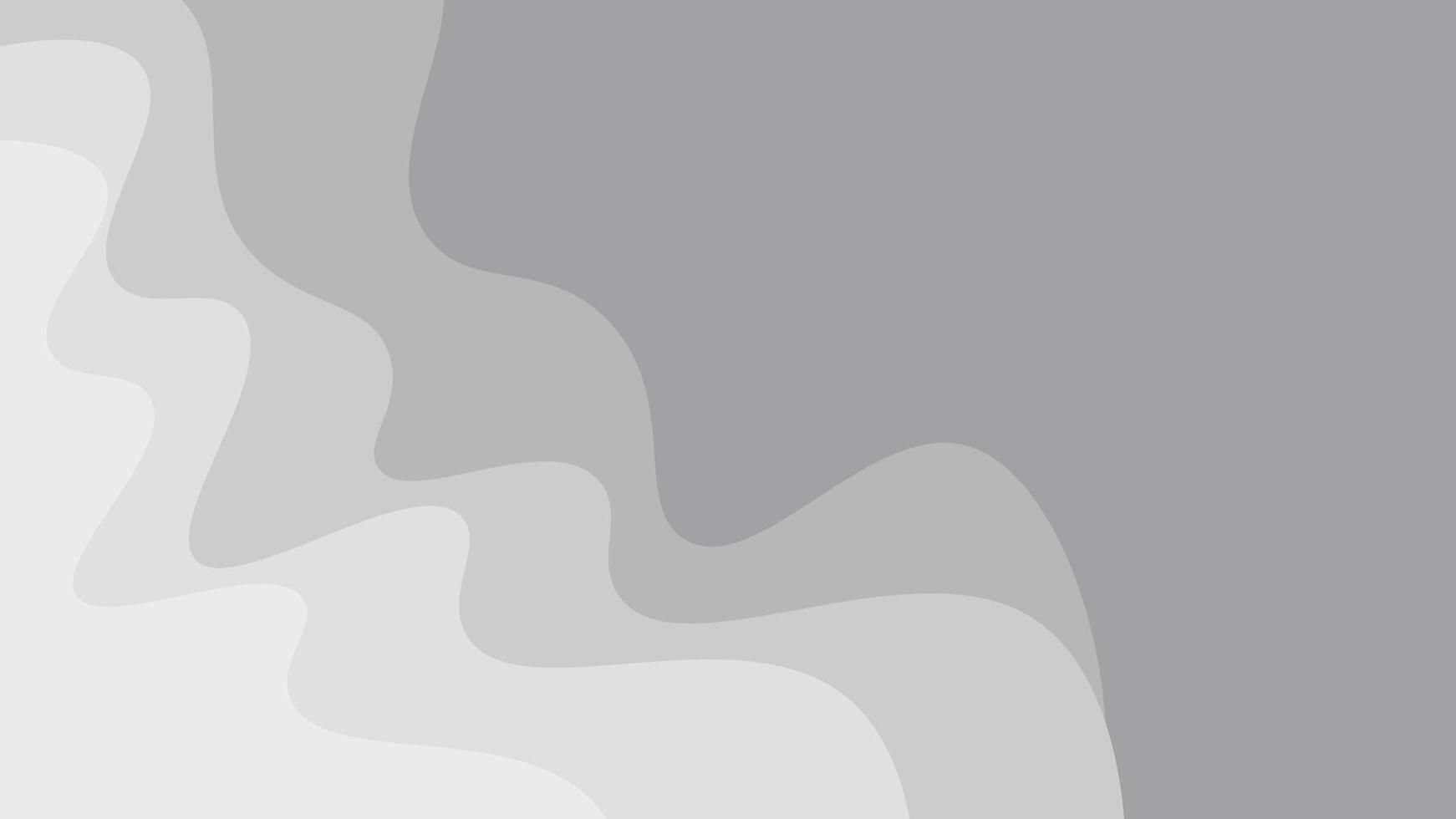 Paper cut gray background with waves. Gray papercut background for presentation, cover, banner, website template vector