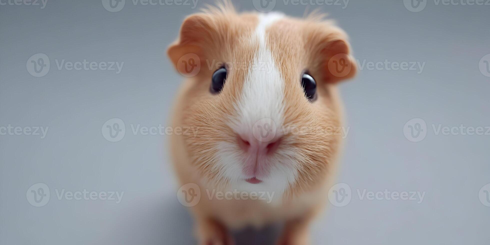 guinea pig is looking at the camera photo