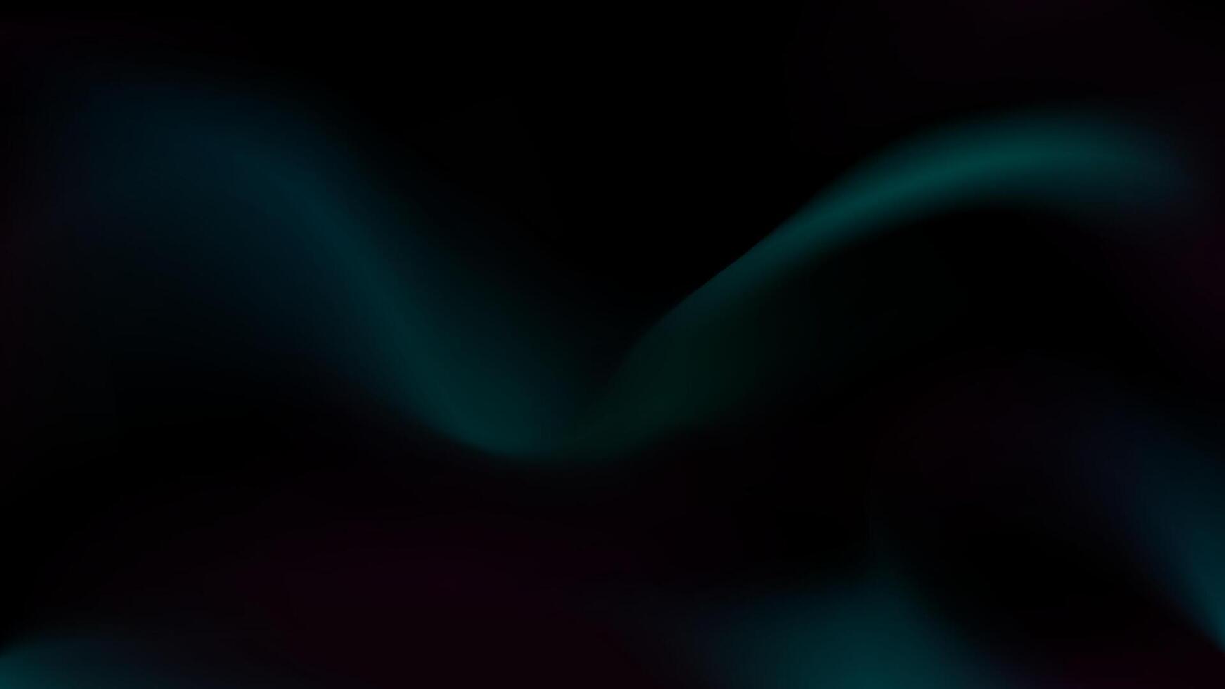 Smooth abstract background with dark tones and glowing blue neon waves Clean and luxurious look with deep blue glowing lines perfect for luxury designs vector