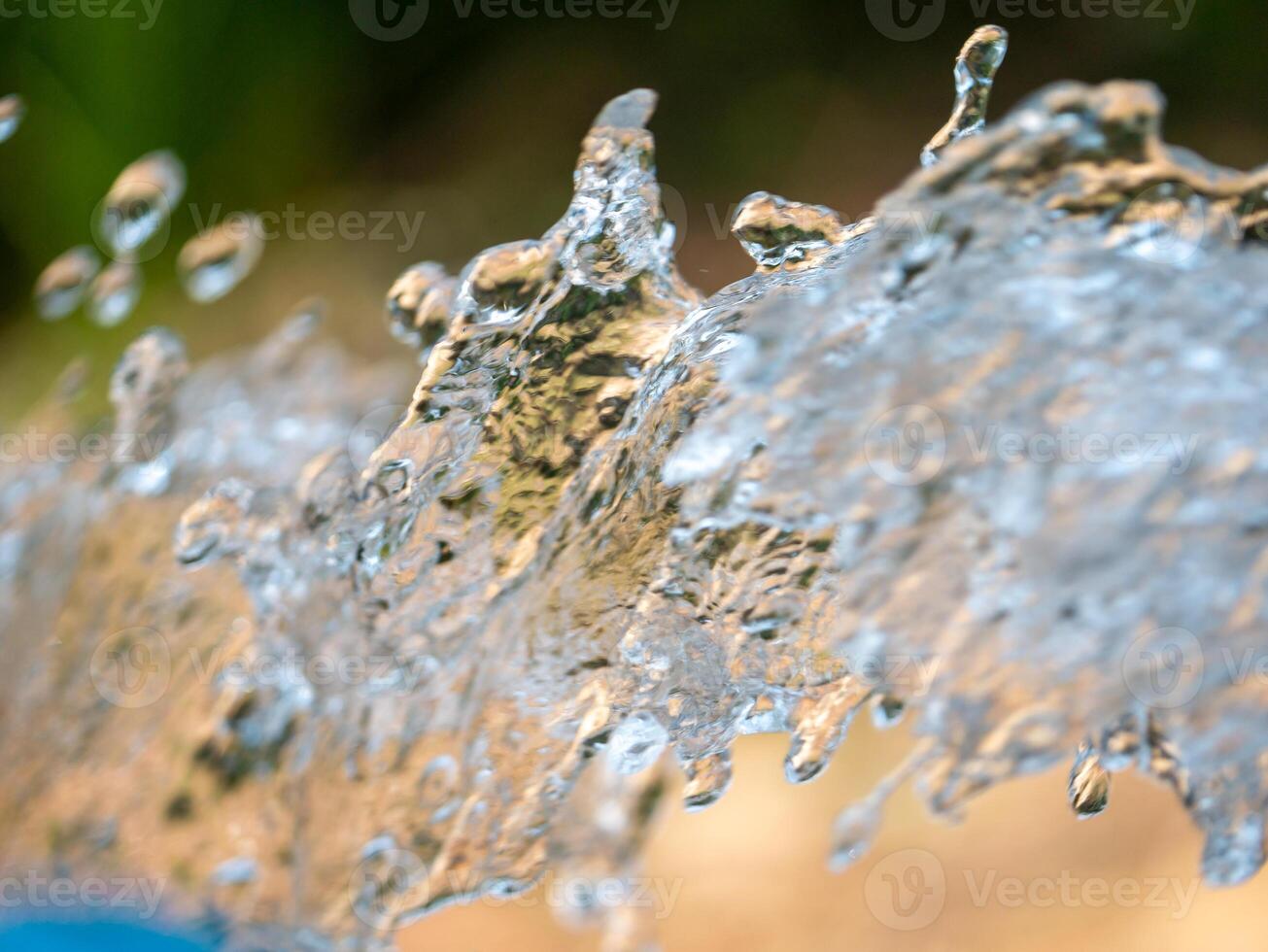 Dynamic water splash action in nature close-up outdoor environment captivating concept photo