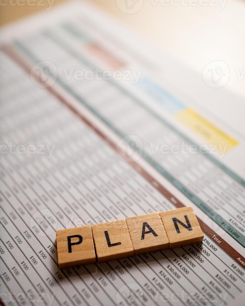 Efficient business planning strategic concepts and office environment insights photo