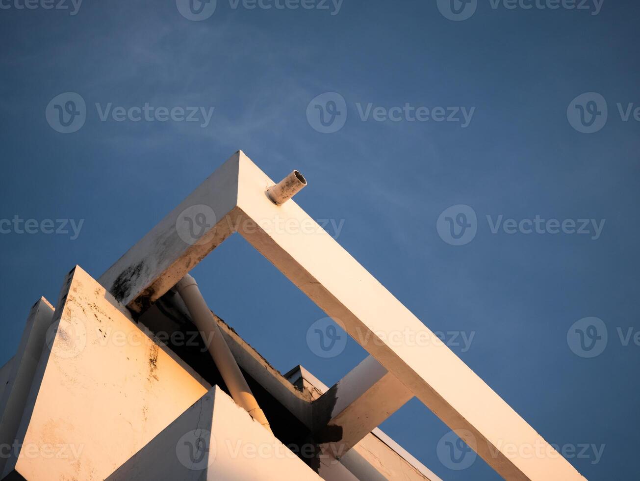 Architectural design focus urban environment photography modern aesthetics upward angle abstract concepts photo
