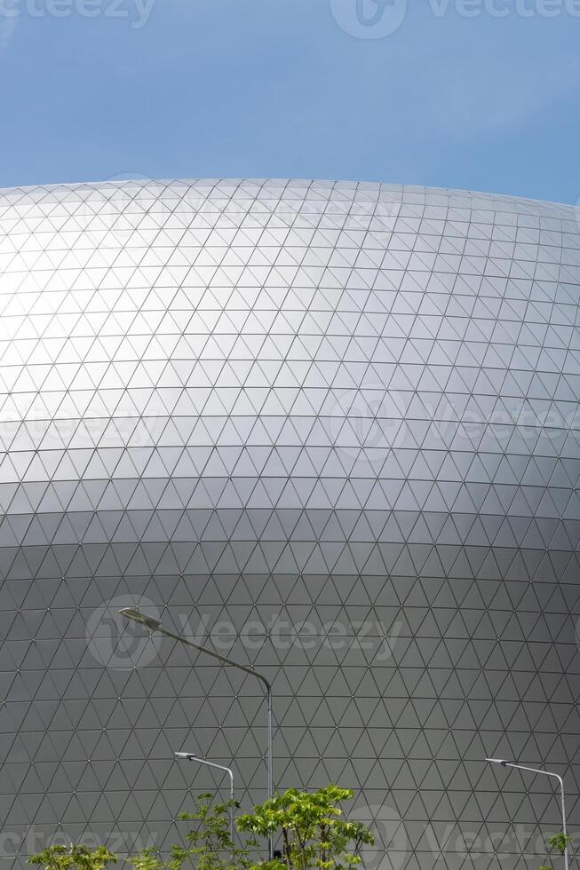 Innovative architectural design urban setting structure facade modern environment upward view contemporary aesthetics for seo impact photo