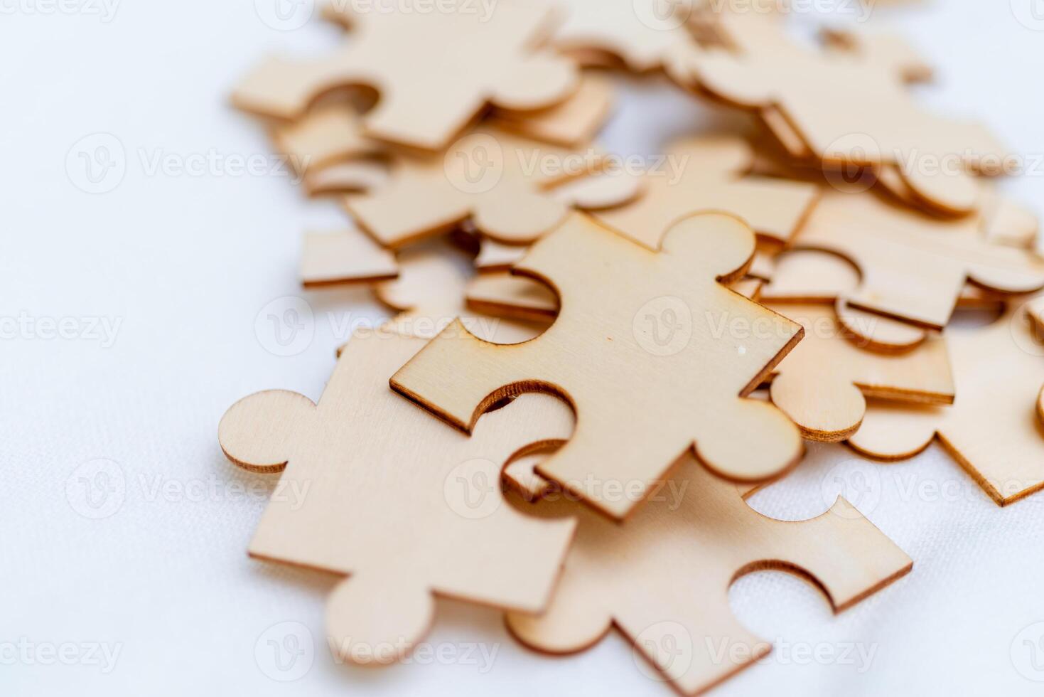 Strategic puzzle solving for business growth understanding team dynamics office setting visual content collaborative environment photo