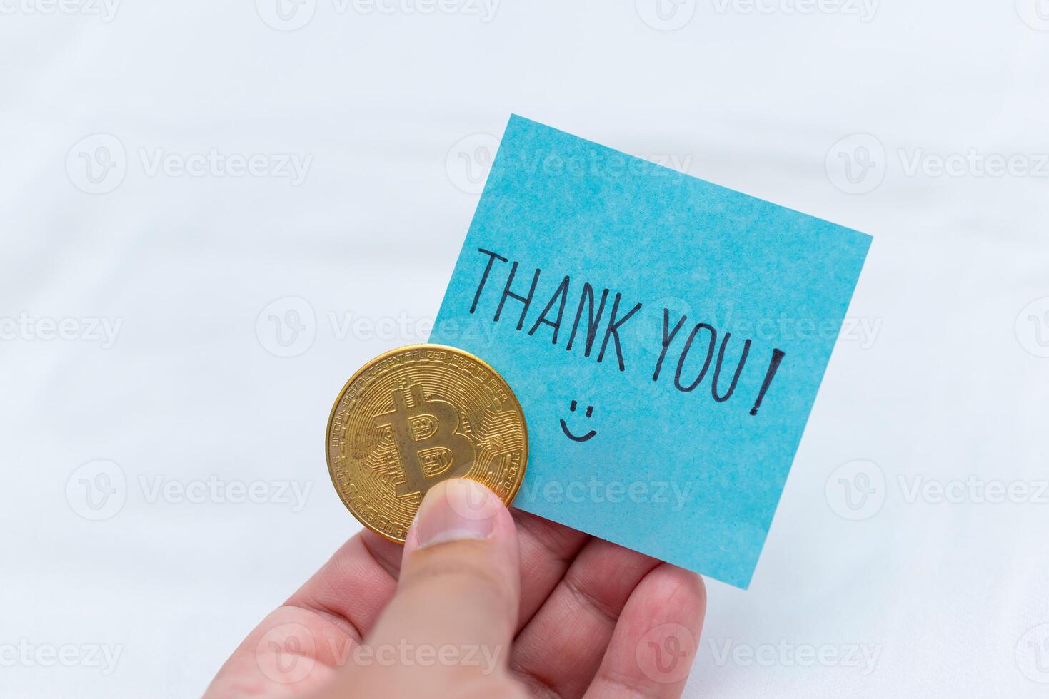 Business gratitude exchange office desk thank you note informal setting close-up view positive impact on relationships photo