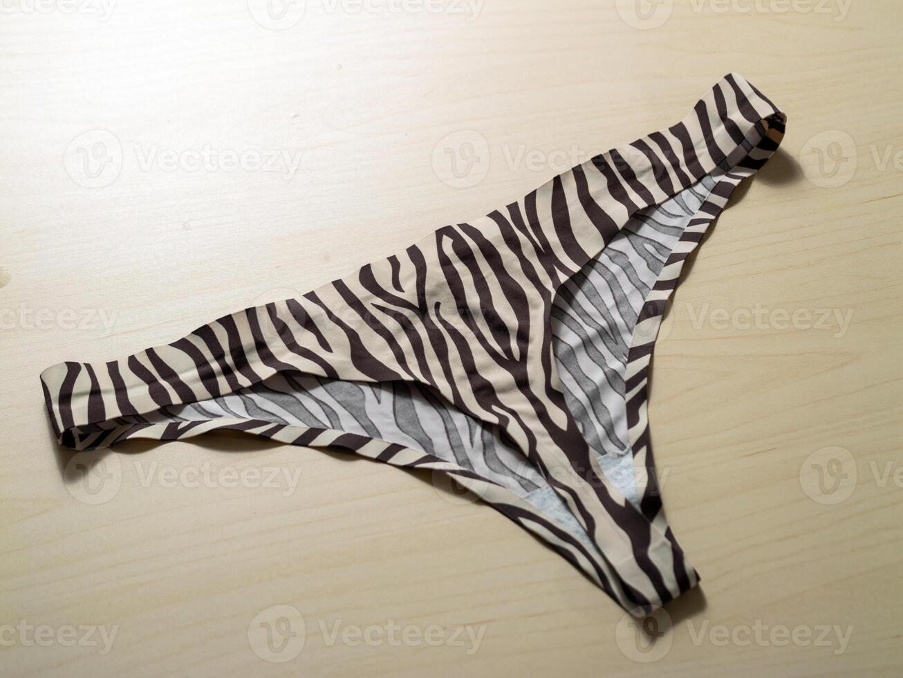 Fashion event zebra print swimwear home product photography indoor stylish concept photo