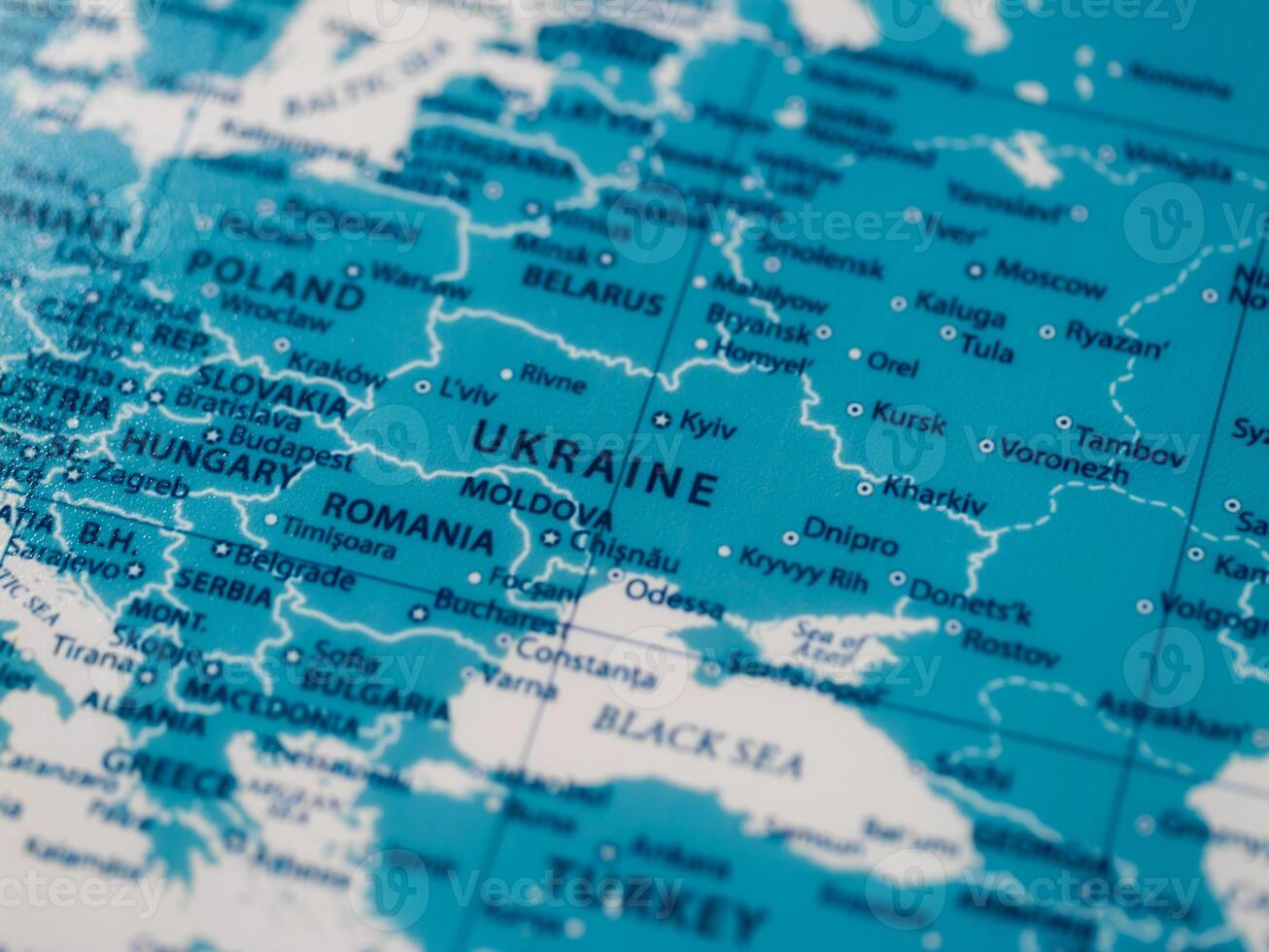 Explore ukraine detailed digital map and geographical insights for education photo