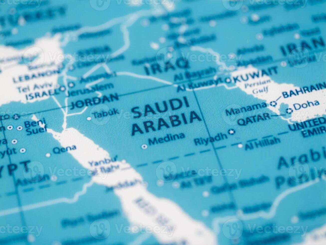 Saudi arabia map overview educational insights for travel planning and exploration photo