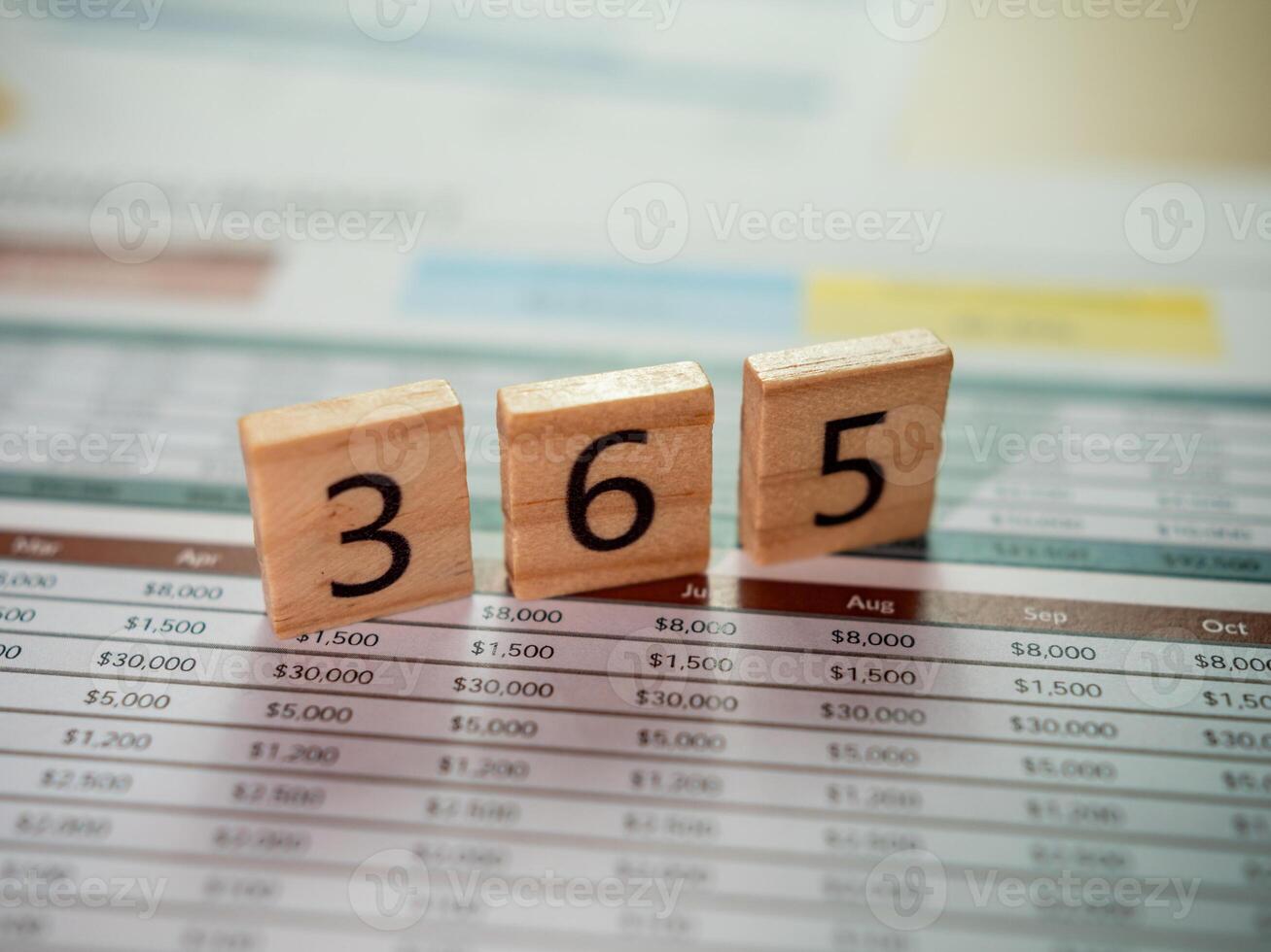 Business strategies for a prosperous year 365 days of growth and opportunities photo