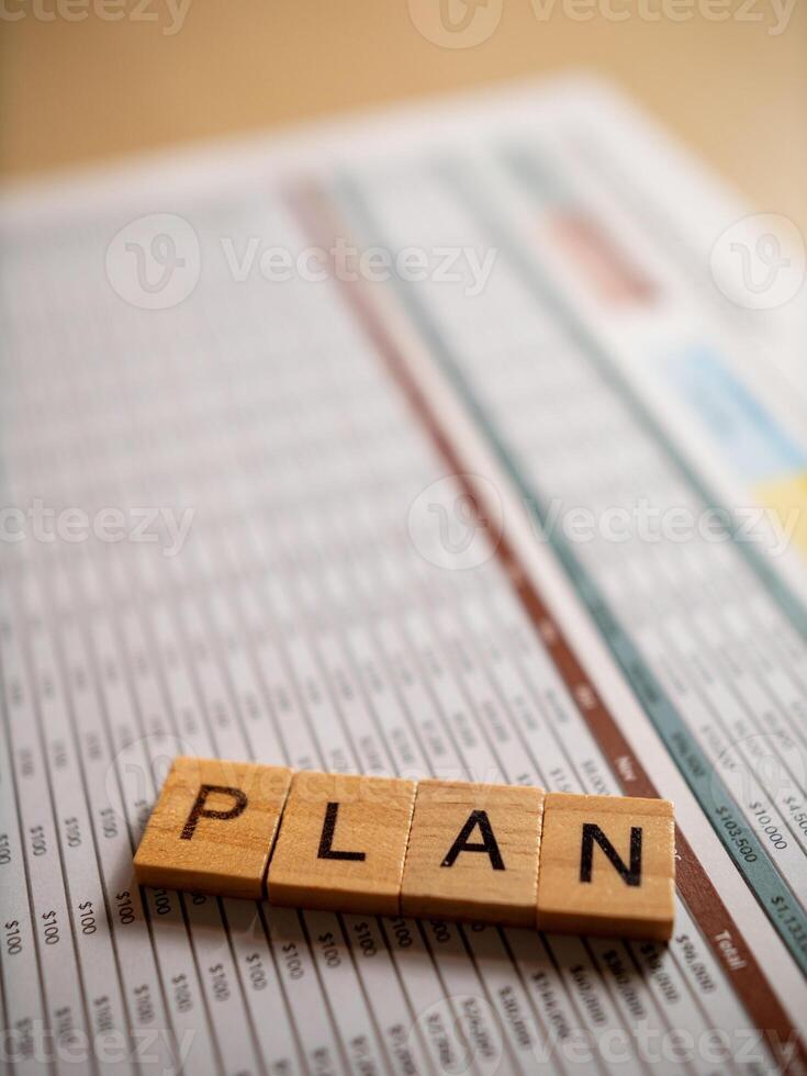 Strategic business planning organizing goals with data-driven insights at your desk photo